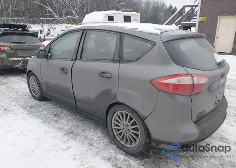 2013 Ford C-Max Hybrid Se из США, поврежденный, VIN 1FADP5AU6DL544489